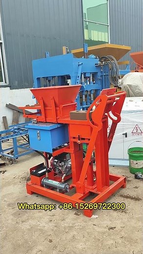 small manual diesel hydraform ISSB interlocking stabilized soil brick machine for clay eco bricks