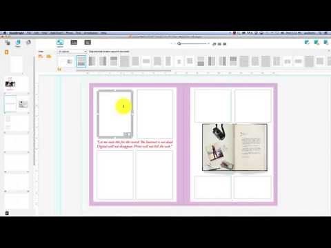 How to work with flowing text containers in Blurb BookWright