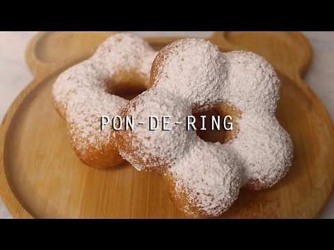 EASY Pon-De-Ring ~ Chewy Mochi Donut Recipes
