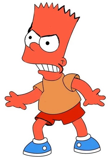 novo nessa comunidade 🔥🔥🔥🔥🔥 #simpsonslegal #angrybart #tuffo #bartsimpson