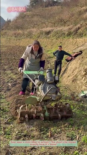 How to Use a Mini Tiller? Easy Gardening Hack!