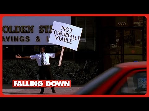 Falling Down (1993) | «I was not economically viable» | 4K