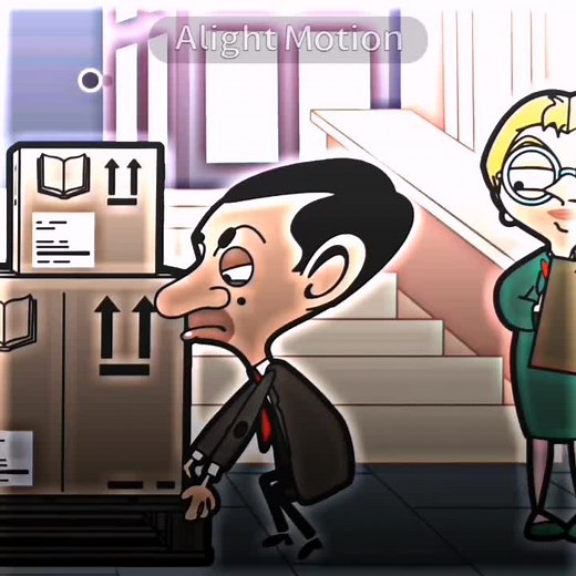 Mr. Bean Cartoon Edit: Mamadisimo | Alight Motion