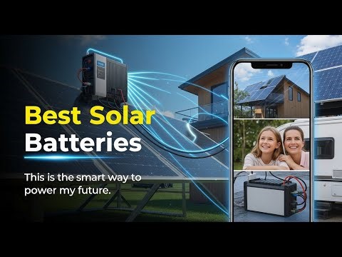 TOP 5 Best Solar Batteries 2025 | I Tried 5 Solar Batteries