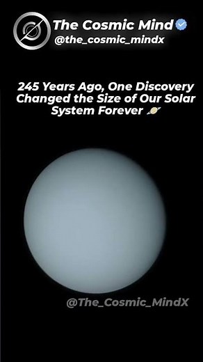 Happy Uranus Day! 🪐 Celebrating the Discovery of the Solar System’s Seventh Planet