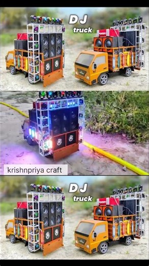 RC Mini DJ Pickup Kaise Banaye | RC Mini DJ Truck Making at Home | DIY DJ Truck