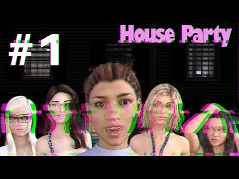 HOUSE PARTY Walkthrough Gameplay #1 ( THIS GAME! OMG!!! )