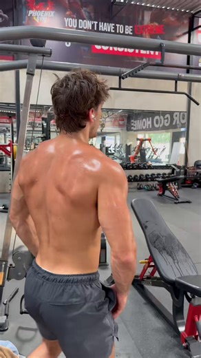 - 20+ rep sets- super setting another chest exercise - random inclusion of single arm pauses - drenching the entire gym with his sweat People really are blessed by genetics bc how can you get away with all this