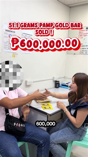 51.1 Gram Gold Bar Deal for ₱600,000