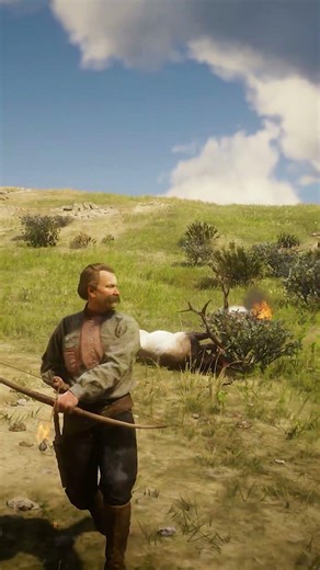 Survival Skill in Red Dead Redemption 2 P 1359 #rdr2 #gaming #shorts