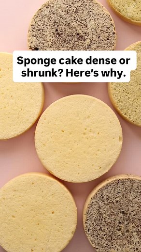 39K views · 151 reactions | Is your sponge cake dense or shrunk?...