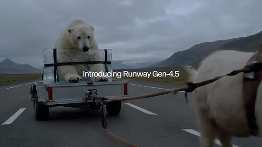 Introducing the world's top rated AI video model: Runway Gen-4.5 | Runway