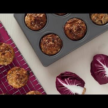 Gorgonzola and red chicory muffin recipe - KitchenAid