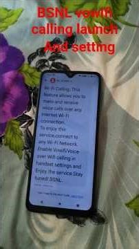 BSNL Voice over Wifi calling setting #shortsfeed #shorts #youtube #bsnl #bsnlupdate #instagram #mobs