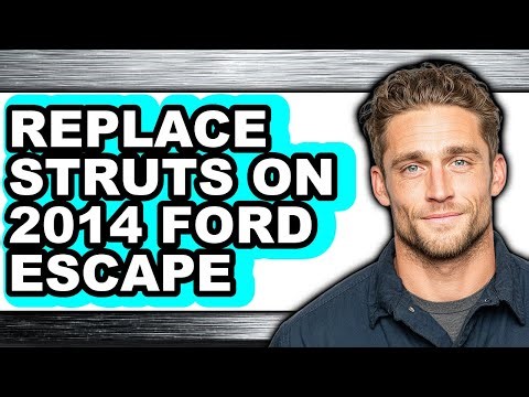 How to Replace Struts on a 2014 Ford Escape (Only Way)