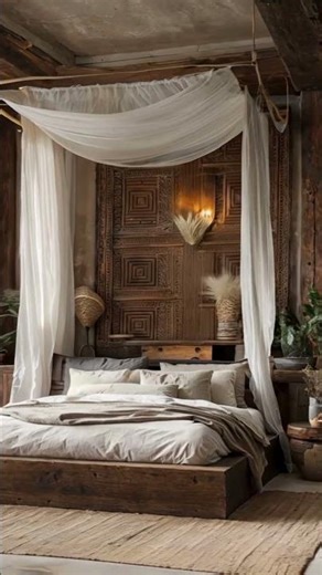 Ever wondered what a Tropical Bohemian Bedroom looks like? 🌿✨