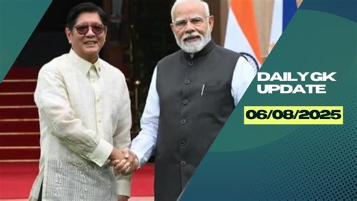 Daily Current Affairs 6th August 2025, Important News Headlines (Daily GK Update)