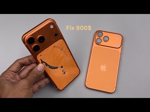IPHONE 17 PRO MAX Cracked Damaged Restoration