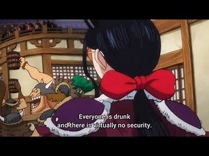 Sexy and Hot robin at Onigashima - One Piece Ep 991