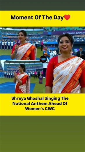 Shreya Ghoshal's Anthem Magic at Women's CWC