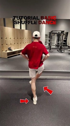 Tutorial basic shuffle dance! #dance #bestshuffle #shuffle #dancevideo #dungdancedaily
