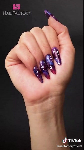 Galaxy Nails Tutorial | Nail Art Tips and Tricks