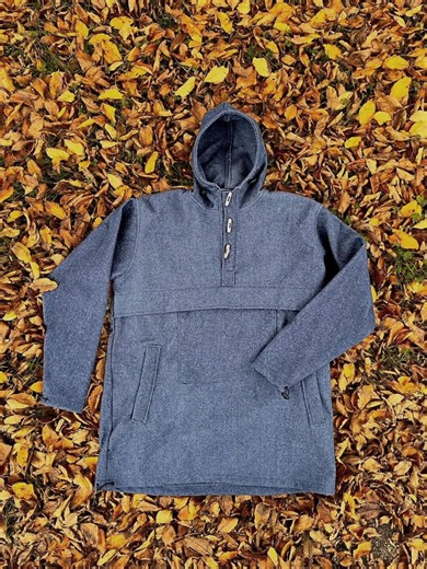 Vintage Handmade Military Bushcraft Anorak Smock - Reworked Wool Jacket Outdoors - M L XL 2XL - Etsy UK