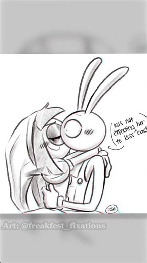 Pomni and Jax Kiss (PT 6) - Digital Circus Fandub #digitalcircus #pomni #funnybunny