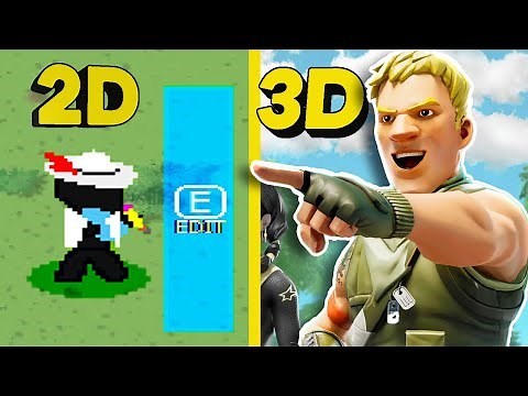 2D Fortnite Mechanics “Box Fight Champions”