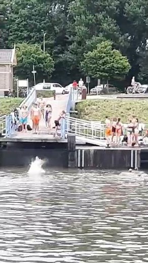 Kids Take a Bath in River at NL Village - Awesome Children Swimming River🌝