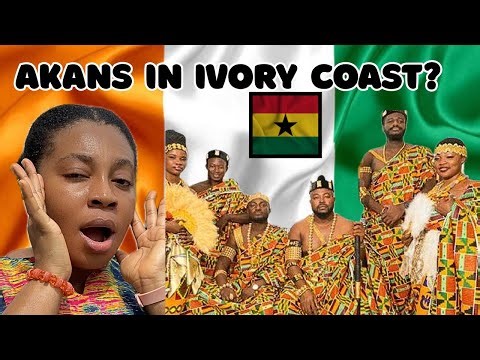 SHOCKING! THE AKANS OF GHANA 🇬🇭 ARE THE LARGEST TRIBE IN IVORY COAST🇨🇮? HOW?