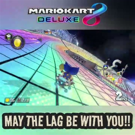 DLC FIXING THIS LAG PLEASE BUTTHEADS (Mario Kart 8 Deluxe) #nintendo #switch #mariokart #mk #mk8