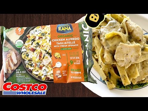 RANA Chicken Alfredo Tagliatelle with Fresh Spinach - Costco Product Review