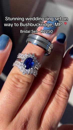 Unique Wedding Ring Set in South Africa