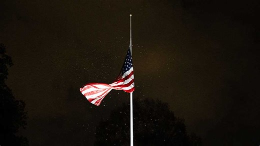 Gov. Reynolds orders flags to return to full-staff at sunset