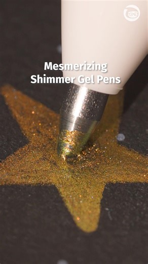 Mesmerizing Color-Shifting Shimmer Gel Pens ✨🌈