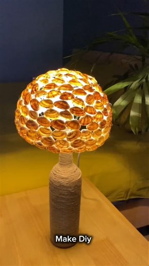 How to Make Seashell Lamp at Home | DIY Wine Bottle Craft | Best Out of Waste Decor Idea #craftroom
