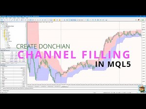 Create Donchian Channel Filling in MQL5