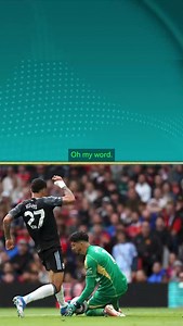 Controversy at Old Trafford! Morgan Rogers took the ball off Altay Bayindir and scored but the referee blew for a foul ❌ VAR couldn’t review the incident because the whistle sounded before the ball entered the goal 😬 They conceded shortly after and have now missed out on Champions League football next season. | BBC Sport