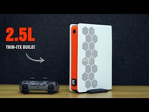 2.5L Thin-ITX build: PS5 too big so I 3D-printed a small one