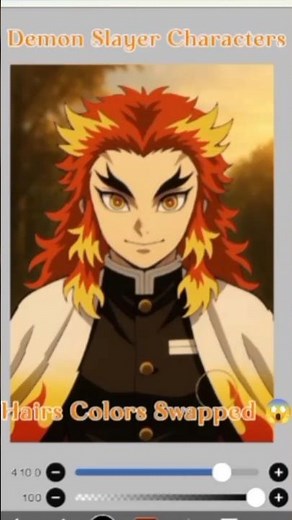 What If Demon Slayer Characters Swapped Hair Colors? 😱🔥| Anime Color Swap | Kimetsu no Yaiba #Anime