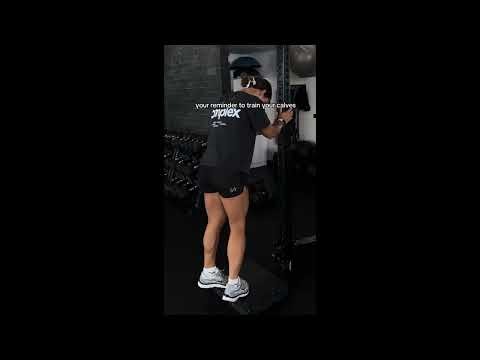 Beautiful Muscular Calves Raises ( Exercise )