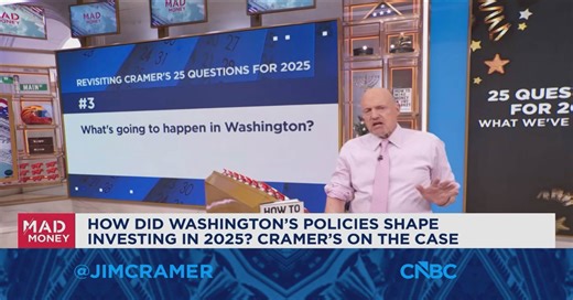 Markets must hit 14% earnings growth forecast in 2026, says Jim Cramer