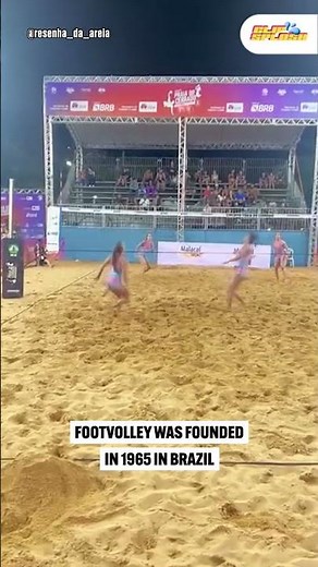 Volleyball With The Feet 👀
