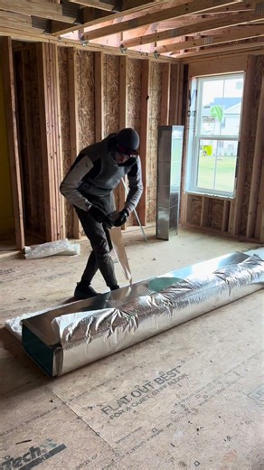 Clean Ductwork Installation | HVAC Job in Philadelphia #HVAC#Ductwork#HVACInstallation#philadelphia