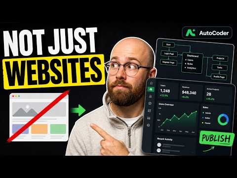 Stop Building Just Websites: AutoCoder Builds Real Apps