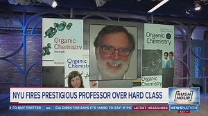 A respected professor at New York University has been fired after complaints about his organic chemistry course. The professor's offense? Students said his class was too difficult. #RushHour #NYU | NewsNation