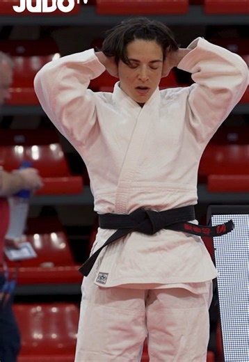 Different category. Same class. 💫 Julia FIGUEROA 🇪🇸 through to the quarterfinals with a stunning O uchi gari. #EuropeanJudo #LaNucia2026