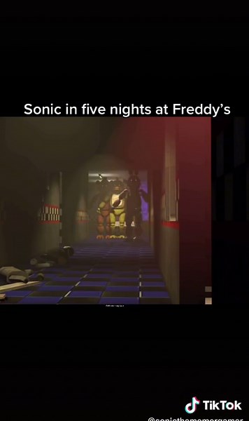 Sonic in Five Nights at Freddy's - Animation Crossover