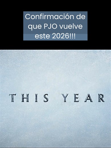 Se viene la tercera temporada de Percy Jackson and the Olympians Este es el año de PJO!!! Triste porque ya no voy a tener qué mirar los miércoles, pero contenta con el adelanto de la tercera temporada! Pueden ver más videos sobre la serie en mi canal (Rocío Collazo)! #percy #percyjacksonandtheolympiansedit #percyjackson #percyjacksonandtheolympians #percabeth #percabethedit #annabeth #annabethchase #terceratemporada #pjo #pjoseason3 #disneyplus
